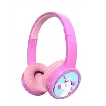 Denver BTH-106P Cuffie/headset con filo e wireless archetto chiamate/musica Bluetooth rosa