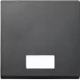 Merten 433814 Interruttore luce nero termoplastica (433814)