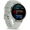 Garmin Venu 3S 3,05 cm (1,2 inch) AMOLED 41 mm digitale 390 x 390 pixel touchscreen grigio, argento Wi-Fi GPS (satellitare)