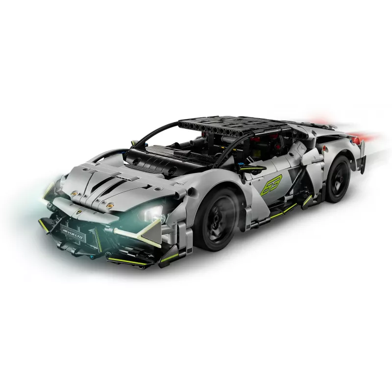 LEGO Technic Supercar Lamborghini Revuelto 42214 — modello dettagliato in scala 1:10, 1.135 pezzi