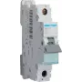 Hager MB197. Corrente nominale: 10 A. Tipo: curva B, numero di moduli (max): 1 modulo (MB197)