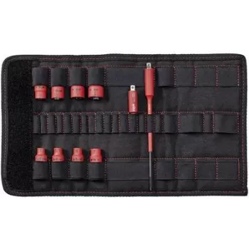Set di chiavi a bussola Wiha 7209NK2003 — assortimento di 10 pezzi di punte per cacciavite/chiavi a bussola