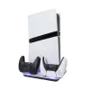 Cuscinetto di raffreddamento White Shark Guard-2 per PS5 con stazione di ricarica integrata (modello PS5-05102V2)