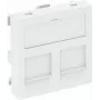 Data Technology Carrier DTG-2RM RW1 per 2 moduli Type RM bianco puro (6119292)