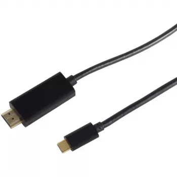 Cavo HDMI ShiverPeaks BS10-56025 1 m HDMI Type-A su Type-C Mini nero