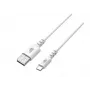 Cavo USB-USB C 2m silicone bianco Quick Charge