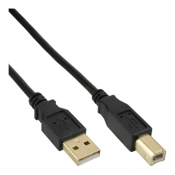 Cavo USB Microconnect USBAB5G USB 2.0 5 m USB A USB B nero