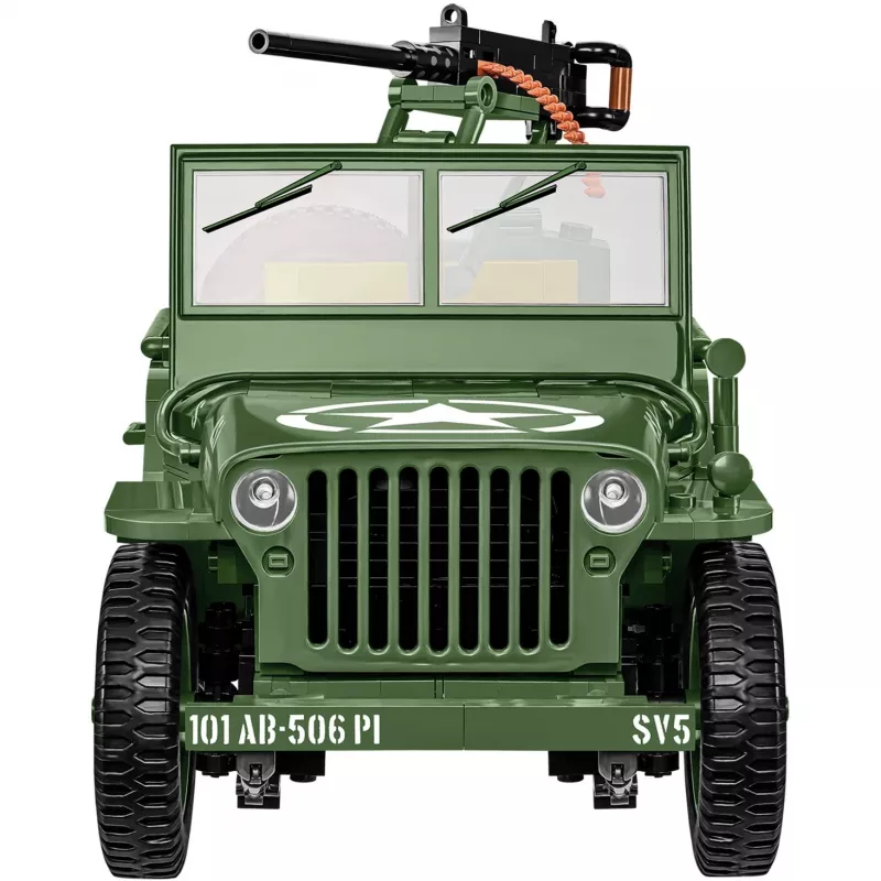Cobi COBI-2805 Willys MB set di costruzioni, 1207 pezzi, serie Historical Collection, plastica, 10+