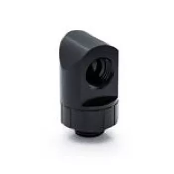 Raccordo rotante a 90° BitsPower Artemis BPM-AT90R-MB, nero opaco