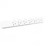 Ciabatta Garbot Z66000108-PA01 6 uscite AC per interni bianco