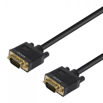 Cavo VGA SAVIO Cl-202 1,8 m — VGA (D-Sub) a VGA (D-Sub), nero