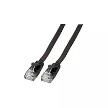 Efb K8107SW.1 Cavo patch Ethernet nero