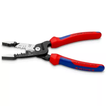 Knipex 13 72 200 ME pinza spellafili nero, blu, rosso, acciaio inox