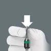 Wera 826 T Kraftform Turbo Cacciavite portainserti con Rapidaptor, 1/4 di pollice