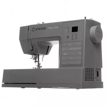Macchina da cucire automatica SINGER HD6605 – elettrica, asola in 1 fase, braccio libero, grigia, 6 kg