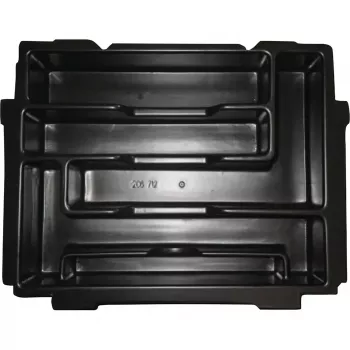 Inserto portautensili per minuteria P-83668, inserto nero, per valigia MAKPAC