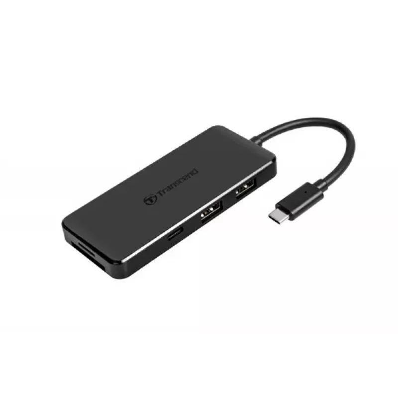 Transcend HUB5C USB 3.2 Gen 2 (3.1 Gen 2) Type-C nero