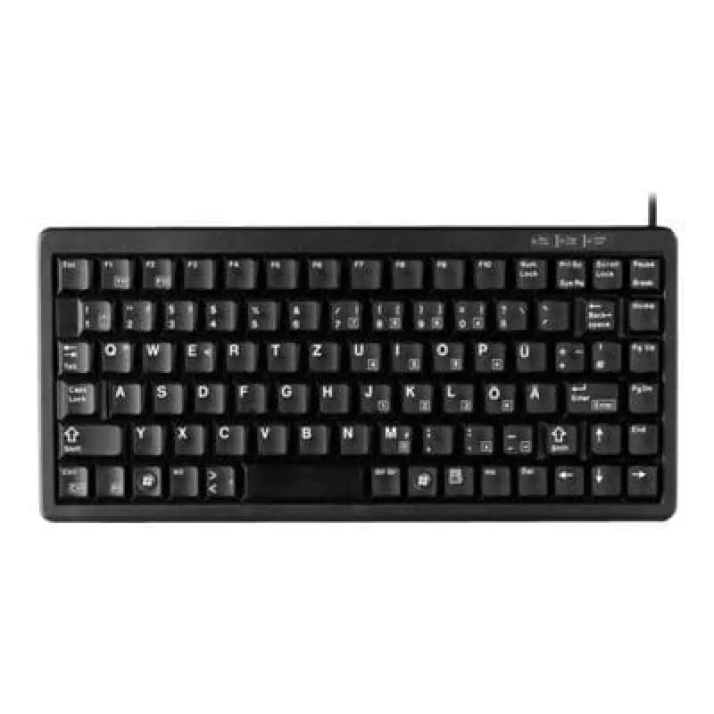 CHERRY Compact, combo (USB + PS/2), DE tastiera ufficio USB + PS/2 QWERTY nero