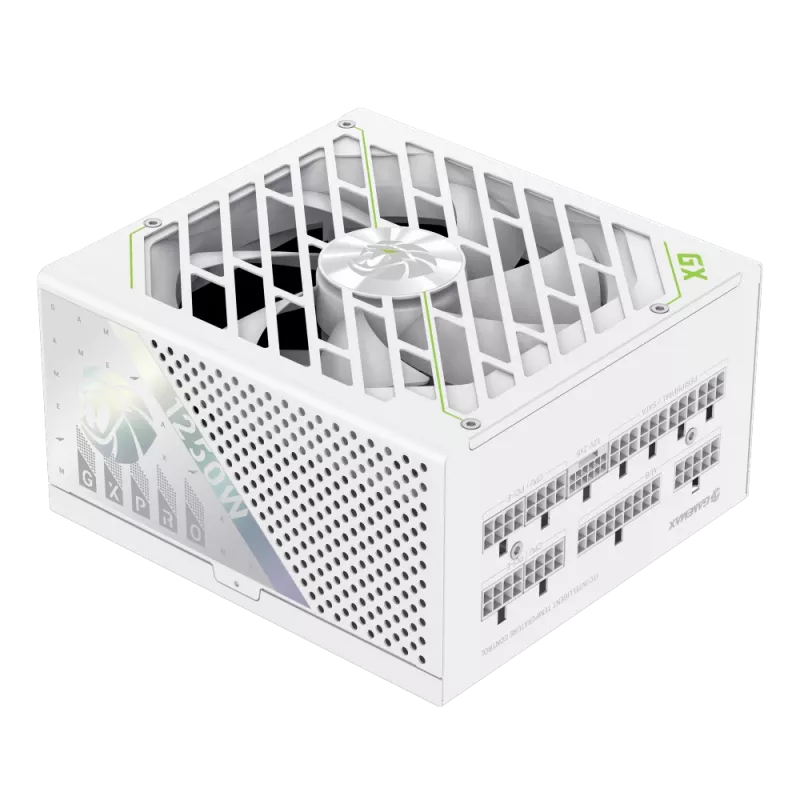 Alimentatore Gamemax, 80 PLUS, Gold | GX PRO 1250G WH | 1250 W