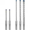 Bosch Expert SDS-plus-7X set di punte per martello, 5 pezzi, 5/6/8/10 mm