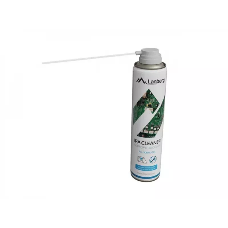 Alcol isopropilico 99,8% flacone 300 ml, LANBERG AG-300FL-001