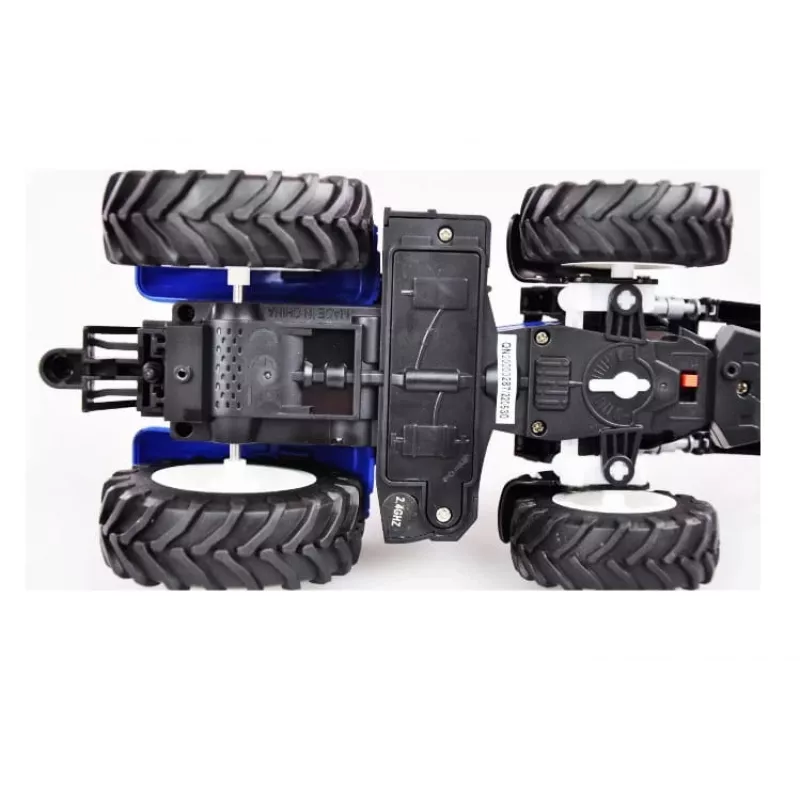 Trattore Amewi trattore giocattolo con lama apripista motore elettrico 1:24