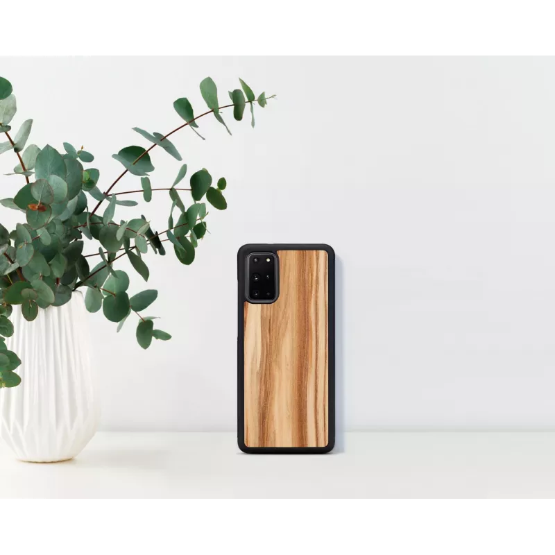 Custodia per cellulare man and wood Galaxy S20+ cappuccino nero – cover protettiva per smartphone