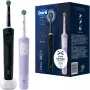 Oral-B Vitality Pro D103 Duo, spazzolino elettrico nero/lilla, Black/Lilac Violet, incl. 2. manico