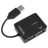 Hub USB LOGILINK UA0139 – 4 porte USB 2.0, 480 Mbit/s, nero