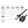 Goodconnections 8070VR-050S cavo patch Ethernet nero