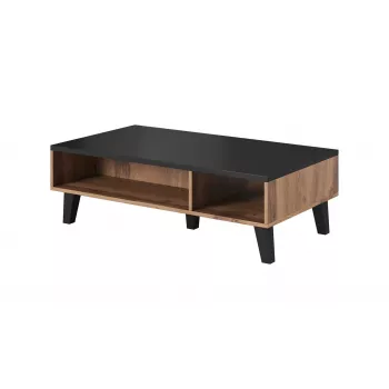 Cama LOTTA 110 Tavolino rovere Wotan/nero opaco