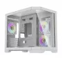 Darflash FT418 case per computer + 6 ventole aRGB (bianco)