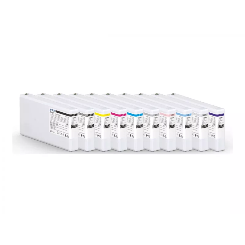 Epson UltraChrome Pro10 T55W5 Cartuccia d'inchiostro, ciano chiaro, 200 ml, originale (C13T55W500)