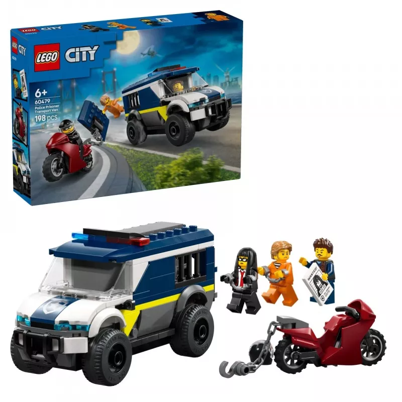 LEGO CITY 60479 Trasporto detenuti della polizia
