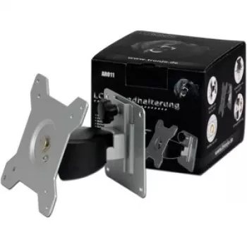 TRONJE AR011 - kit di montaggio (supporto da parete) - inclinabile e orientabile - per display LCD - alluminio, acciaio - dimensione schermo: 38,1-61 cm (15-24)