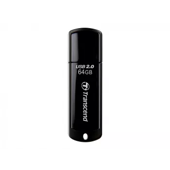 Chiavetta USB Transcend JetFlash 350 64GB, USB 2.0, nero
