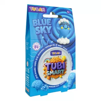 Pasta modellabile TUBAN Tubi Smart – Blue Sky, 50 g