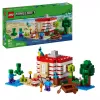 LEGO Minecraft set 21275 casa nella giungla TNT giocattolo da costruzione, 287 pezzi, 2 minifigure, da 8 anni