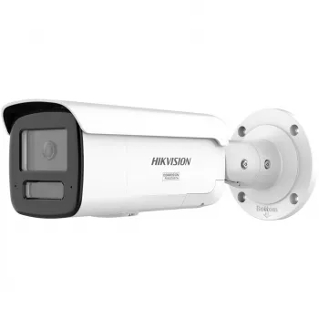 Hikvision Pro Series 4 MP Smart Hybrid Light con ColorVu telecamera di rete bullet a installazione fissa