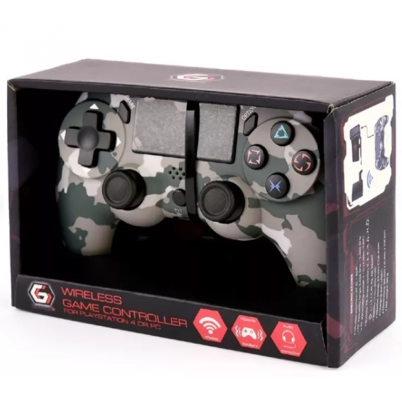 Controller gaming GEMBIRD JPD-PS4BT-01-CM — controller wireless per dispositivi compatibili PlayStation