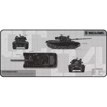 Tappetino per mouse DEFENDER WT90 limited edition WORLD OF TANKS