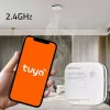 Rilevatore di fumo con batteria Tuya WiFi LED