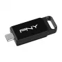 PNY Elite, 128 GB, USB Type-C, 3.2 Gen 1 (3.1 Gen 1), 120 MB/s, Dia, Nero