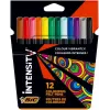 Confezione di pennarelli BIC Intensity Up con 12 pezzi 978004
