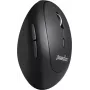 Perixx PERIMICE-819, mouse verticale ergonomico, clic silenzioso, multi-device, nero (PERIMICE-819)
