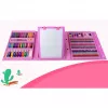 Set artistico Extralink 208 pezzi — set da pittura con pennelli, colori, pennarelli