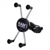 Supporto per cellulare RAM Mounts X-Grip Large con base per cannotto forcella moto