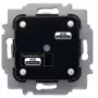 Attuatore elettrico Busch-Jaeger 6212/1.1, 230 V, 80 W, nero/argento, 71×71×45 mm