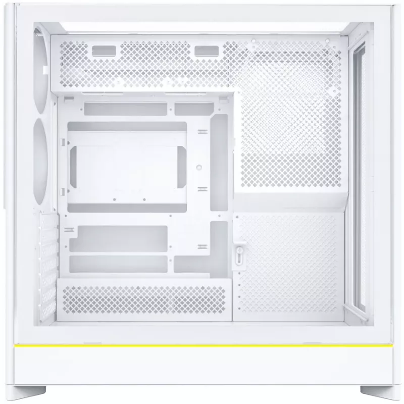 Case per computer Montech HS01 Tempered Glass ATX bianco