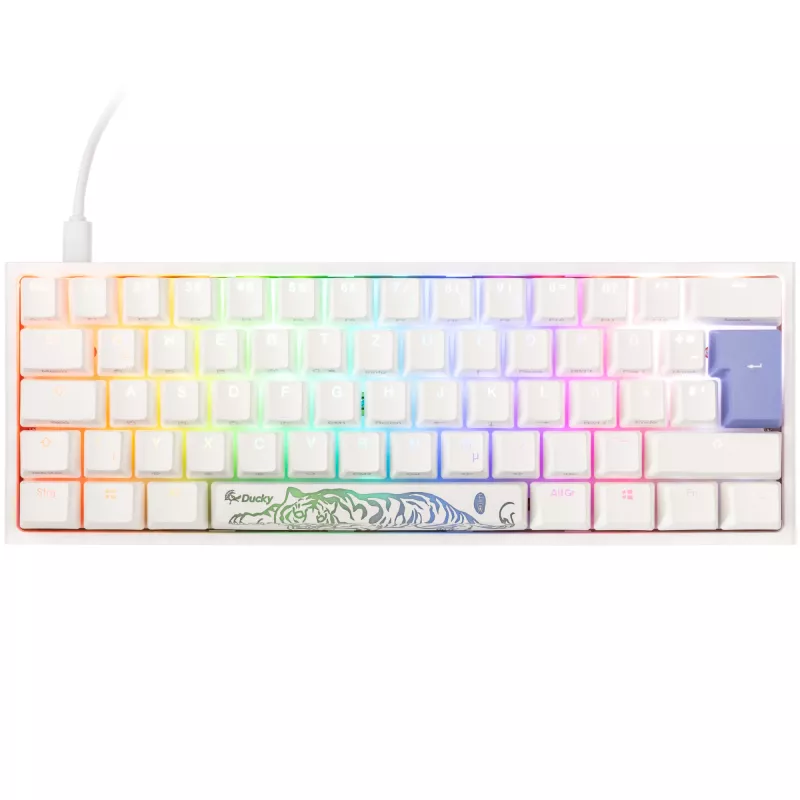 Tastiera meccanica gaming Ducky One 2 Pro Mini RGB LED Cherry nero – layout compatto 60%